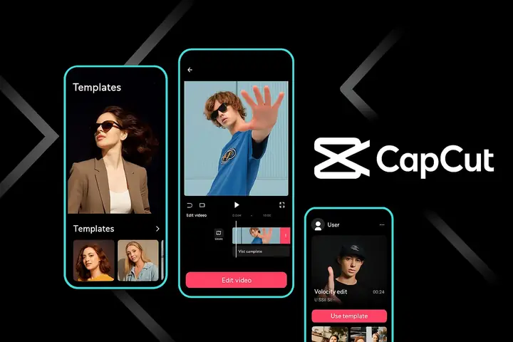 CapCut templates aur editing screen